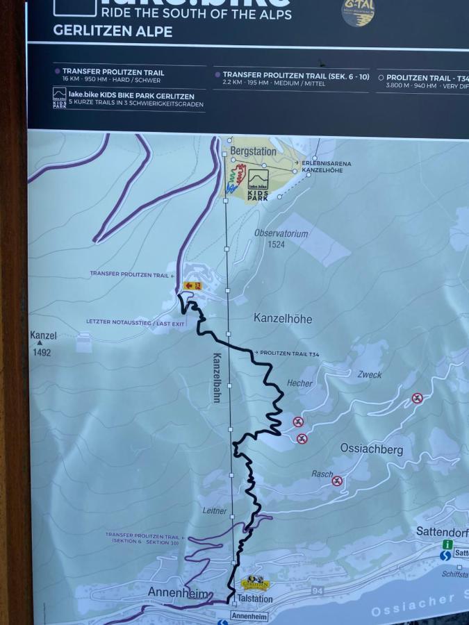 Hundefreundliche Bergwohnung Neben Der Skipiste - Mittelstation Skigebiet Gerlitzen Kanzelhohe Екстер'єр фото